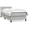 vidaXL vil&aacute;gossz&uuml;rke b&aacute;rsony rug&oacute;s &aacute;gy matraccal 90x220 cm