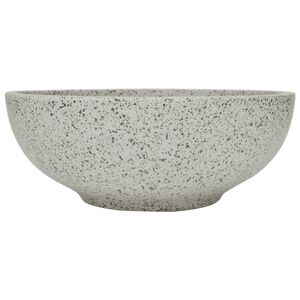 vidaXL sz&uuml;rke ker&aacute;mia kerek asztali mosd&oacute; &Phi;41 x 14 cm