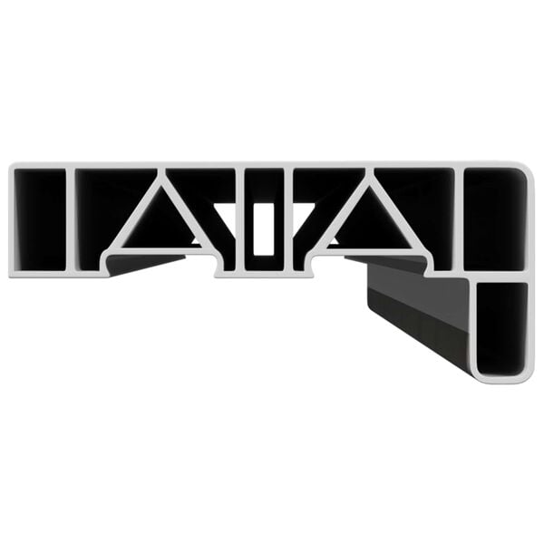 vidaXL Ablakp&aacute;rk&aacute;ny M&aacute;rv&aacute;ny sz&ouml;veg -enure 60 x 10 x 4,5 cm PVC