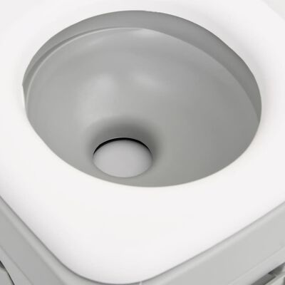 vidaXL hordozható kemping-WC és -kézmosóállvány