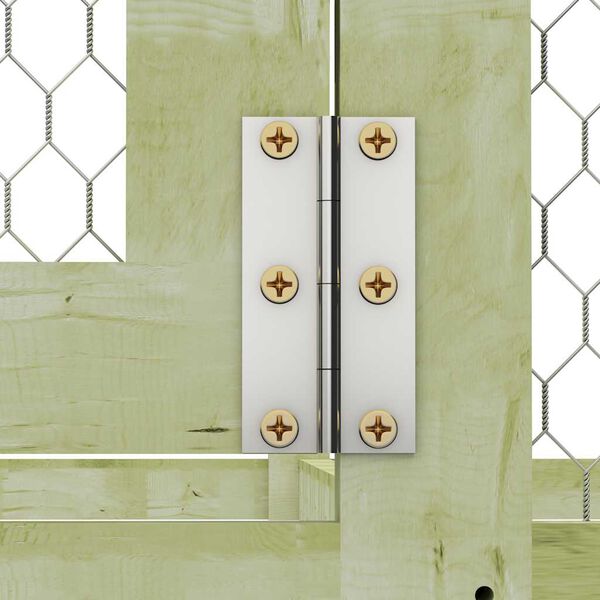 vidaXL impregn&aacute;lt fenyőfa ty&uacute;k&oacute;l 1,5 x 1,5 x 1,5 m