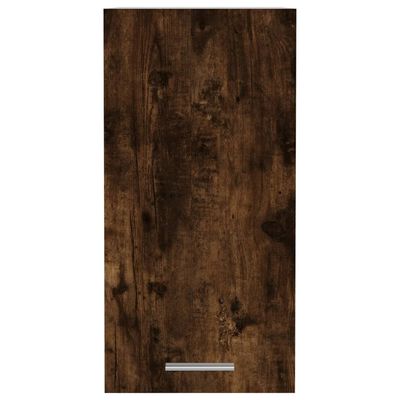 vidaXL füstös tölgyszínű szerelt fa függőszekrény 29,5 x 31 x 60 cm