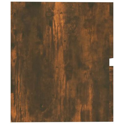 vidaXL füstös tölgy színű szerelt fa mosdószekrény 60 x 38,5 x 45 cm