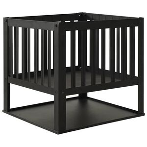 vidaXL acél tűztál 40 x 40 x 40 cm