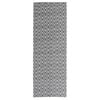 vidaXL k&uuml;lt&eacute;ri szőnyeg ARAKIL fekete 80x250 cm PP
