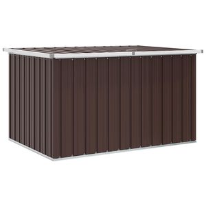 vidaXL barna kerti t&aacute;rol&oacute;l&aacute;da 149 x 99 x 93 cm