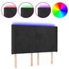 vidaXL fekete b&aacute;rsony LED-es fejt&aacute;mla 147x16x118/128 cm