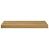 vidaXL Falpolc Falra szerelhető 2 pcs Barna 50 x 23 x 4 cm Faanyag