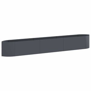 vidaXL Emelt kert &aacute;gy&aacute;s Antracitsz&uuml;rke 300 x 40 x 40 cm Ac&eacute;l