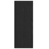 vidaXL K&ouml;nyvespolc Fekete t&ouml;lgy 40 x 30 x 77 cm Faanyag
