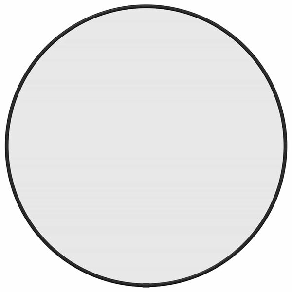 vidaXL fekete falit&uuml;k&ouml;r &Oslash; 50 cm Kerek