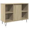 vidaXL sonoma t&ouml;lgy sz&iacute;nű szerelt fa mosd&oacute;szekr&eacute;ny 80 x 33 x 60 cm