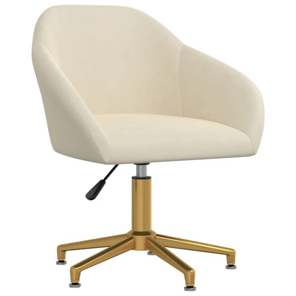 vidaXL 2 db kr&eacute;msz&iacute;nű b&aacute;rsony forg&oacute; &eacute;tkezősz&eacute;k