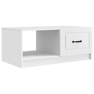 vidaXL Doh&aacute;nyz&oacute;asztal Feh&eacute;r 90 x 50 x 37 cm Szerelt Fa