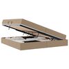 vidaXL &Aacute;gy t&aacute;rol&oacute;val &eacute;s matraccal matracmal 2 pcs Cappuccino Bőr