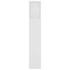 vidaXL fehér áthidaló szekrény 220x18,5x104,5 cm