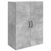 vidaXL Fali szekr&eacute;ny Betonsz&uuml;rke 66 x 34,5 x 90 cm Szerelt Fa