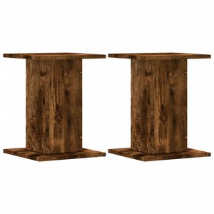 vidaXL 2 db f&uuml;st&ouml;s t&ouml;lgy sz&iacute;nű szerelt fa hangsz&oacute;r&oacute;&aacute;llv&aacute;ny 30x30x40 cm