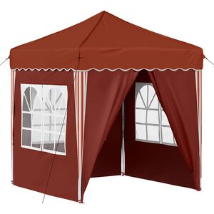 vidaXL Parti s&aacute;tor 195 x 195 x 245 cm Terrakotta Oxford Sz&ouml;vet