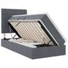 vidaXL LED t&aacute;rol&oacute;s &aacute;gy matraccal S&ouml;t&eacute;tsz&uuml;rke 90 x 200 cm B&aacute;rsony