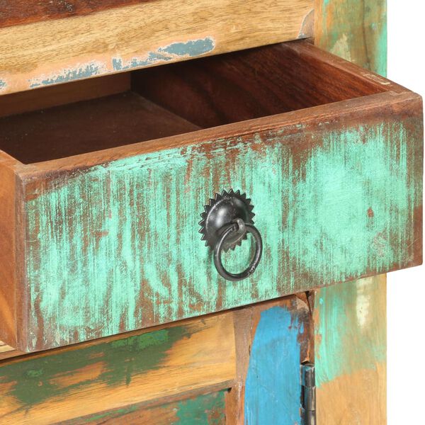 vidaXL tömör újrahasznosított fa komód 70 x 35 x 65 cm