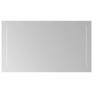 vidaXL LED F&uuml;rdőszoba T&uuml;k&ouml;r &Aacute;tl&aacute;tsz&oacute; 70 x 40 cm edzett &uuml;veg
