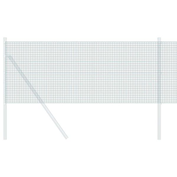 vidaXL Hegesztett Drótháló Kerítés Zöld 0.4 x 100 m Acél