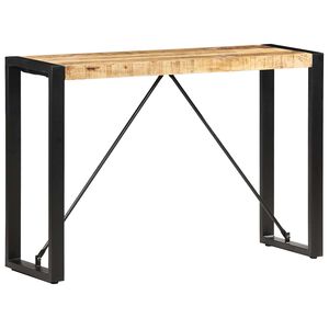 vidaXL t&ouml;m&ouml;r mang&oacute;fa t&aacute;lal&oacute;asztal 110 x 35 x 76 cm