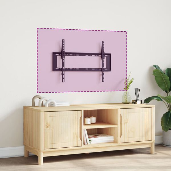 vidaXL fali TV-&aacute;llv&aacute;ny 26"-63" k&eacute;pernyőh&ouml;z max VESA 600 x 400 mm 50 kg