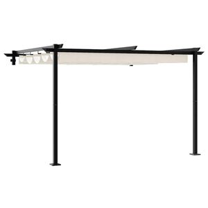 vidaXL Pavilon 300 x 300 x 200 cm Kr&eacute;msz&iacute;nű Poli&eacute;szter
