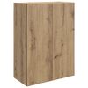 vidaXL Fali szekr&eacute;ny K&eacute;zműves T&ouml;lgy 66 x 34,5 x 90 cm Szerelt Fa