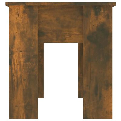 vidaXL füstös tölgy színű szerelt fa dohányzóasztal 101 x 49 x 52 cm