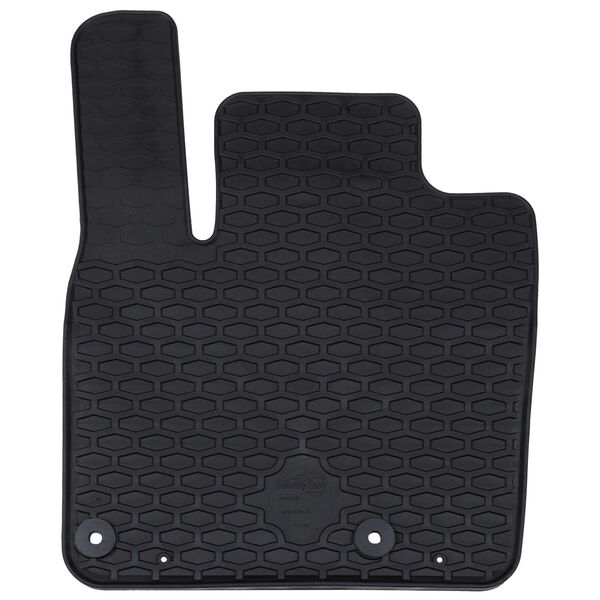 vidaXL Aut&oacute;szőnyeg 4 pcs Fekete Alkalmas Nissan QASHQAI-hoz TPE