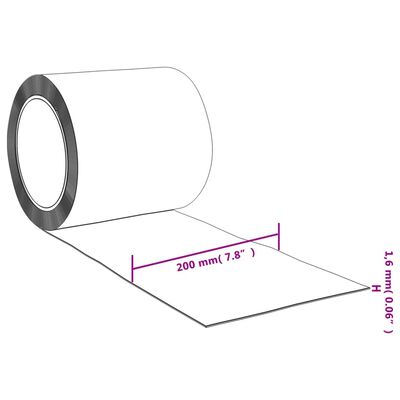 vidaXL átlátszó PVC ajtófüggöny 200 mm x 2 mm 10 m