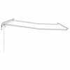 vidaXL Napernyő keret Feh&eacute;r 3 x 2,5 m Alum&iacute;nium
