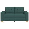 vidaXL s&ouml;t&eacute;tz&ouml;ld sz&ouml;vet loveseat kanap&eacute; 160x77x82 cm