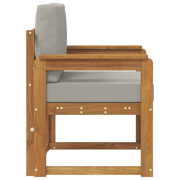 vidaXL K&uuml;lt&eacute;ri kanap&eacute; T&ouml;m&ouml;r ak&aacute;cfa &eacute;s poli&eacute;szter