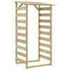 vidaXL impregn&aacute;lt fenyőfa pergola tetővel 100 x 90 x 200 cm