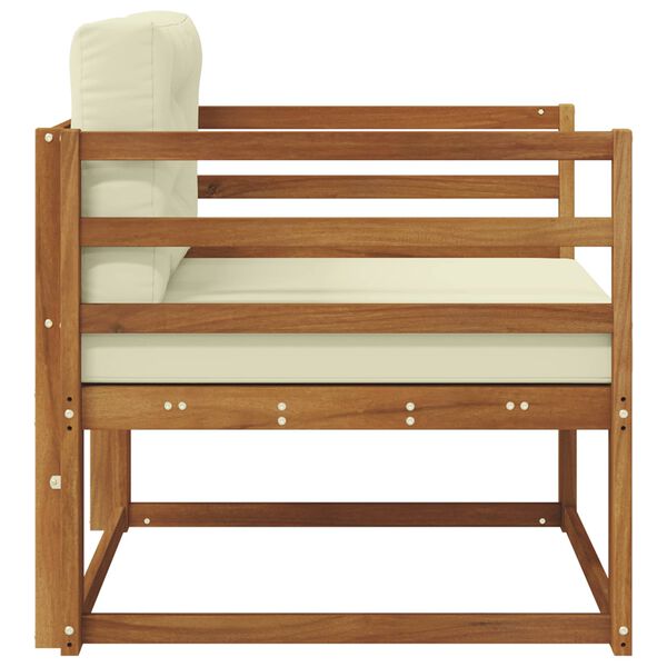 vidaXL K&uuml;lt&eacute;ri k&ouml;z&eacute;pső kanap&eacute; T&ouml;m&ouml;r Ak&aacute;cfa Term&eacute;szetes