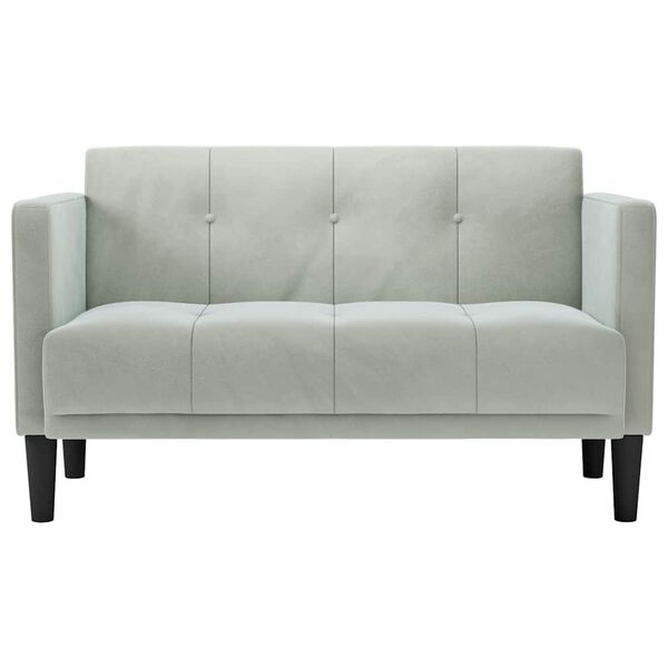 vidaXL vil&aacute;gossz&uuml;rke b&aacute;rsony loveseat kanap&eacute; 111 cm