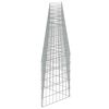 vidaXL horganyzott acél gabion fal 630 x 30 x 50 cm