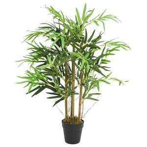 vidaXL z&ouml;ld mű bambuszfa 500 lev&eacute;llel 80 cm