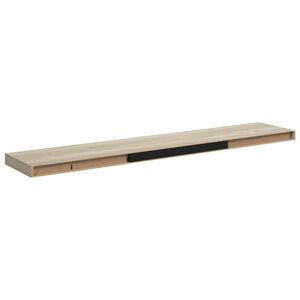 vidaXL 4 db t&ouml;lgysz&iacute;nű MDF lebegő fali polc 120 x 23,5 x 3,8 cm