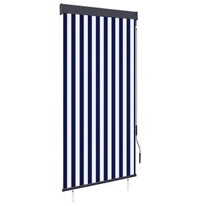 vidaXL k&eacute;k &eacute;s feh&eacute;r k&uuml;lt&eacute;ri rol&oacute; 100 x 250 cm