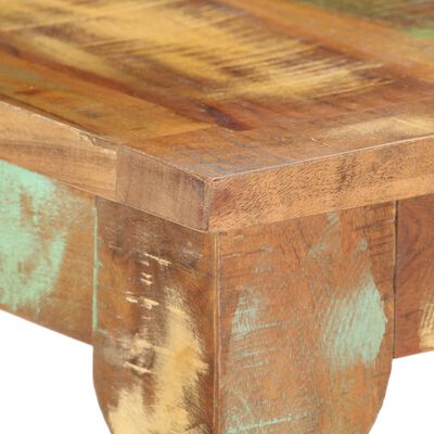 vidaXL tömör újrahasznosított fa tálalóasztal 110 x 40 x 76 cm