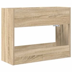vidaXL Napernyő &Aacute;llv&aacute;ny Sonoma t&ouml;lgy 65 x 24 x 50 cm Szerelt Fa