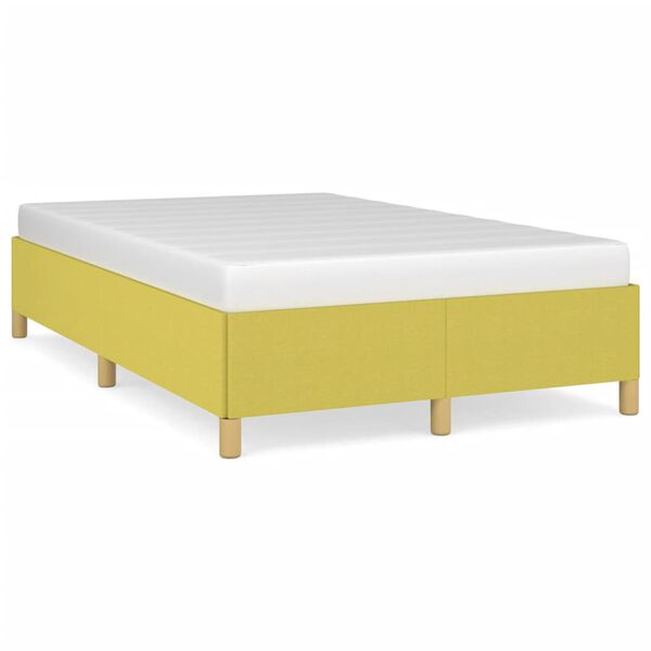 vidaXL z&ouml;ld sz&ouml;vet &aacute;gykeret matrac n&eacute;lk&uuml;l 120x200 cm