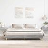 vidaXL szürke sonoma színű szerelt fa ágykeret matrac nélkül 160x200cm
