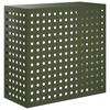 vidaXL L&eacute;gkondicion&aacute;l&oacute; Takar&oacute; Olajz&ouml;ld 110 x 50 x 105 cm Ac&eacute;l