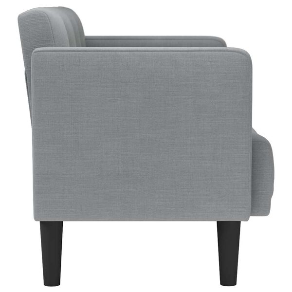 vidaXL vil&aacute;gossz&uuml;rke sz&ouml;vet loveseat kanap&eacute; 111 cm